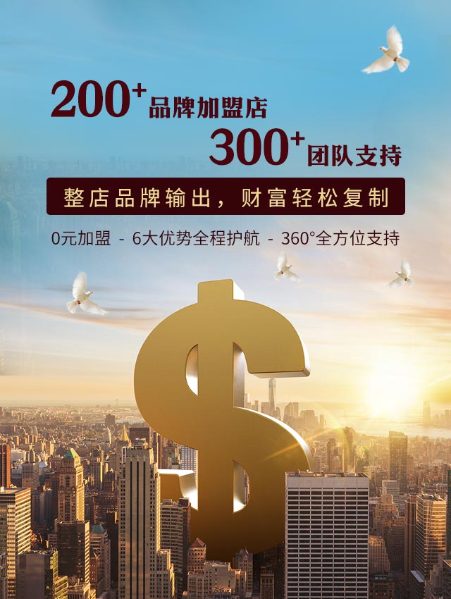 晟王门窗200+品牌加盟店，300+团队支持