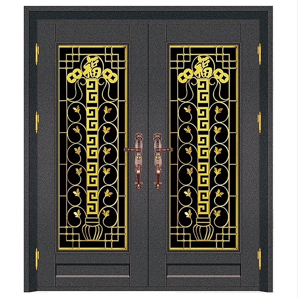 彩色不锈钢门SW-9908E（拼接无缝工艺）