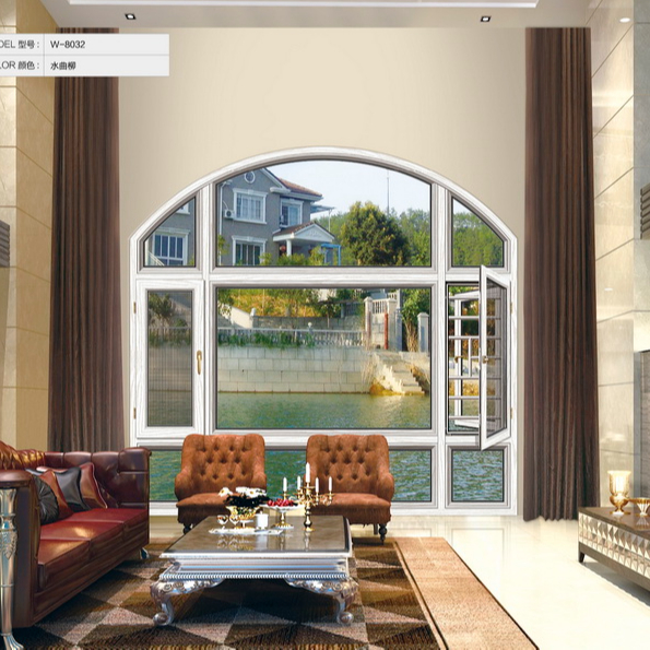 【晟王】窗纱一体断桥铝平开窗 W-8032