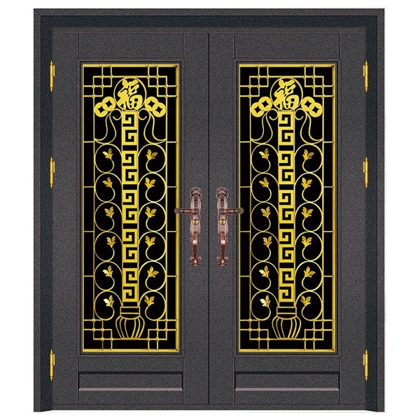 彩色不锈钢门SW-9908E（拼接无缝工艺）