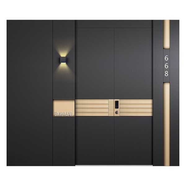 一门一景全铝装甲门SW-028